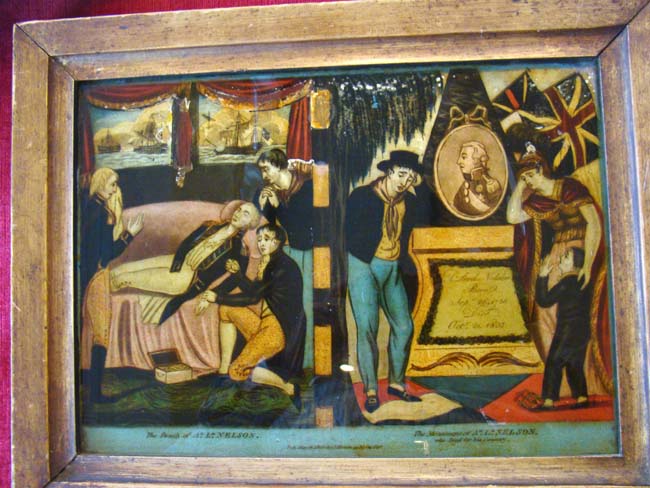 A print entitled "The Death of Admiral Lord Nelson" published in London, May 18, 1806 — image 2